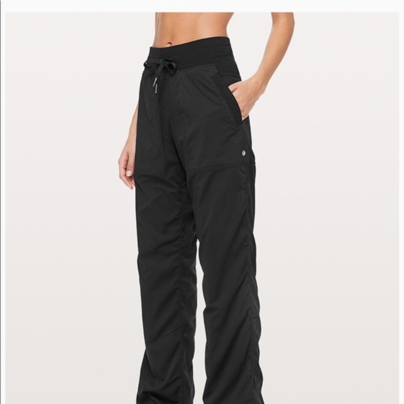 lululemon athletica Pants - Lululemon Studio Pants Sz 6 Black Lined